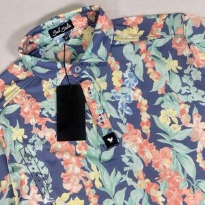 Bad Birdie Floral Print Polo